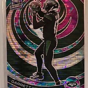 2023 Panini Spectra Garrett Wilson Autographed Card #76 - LE 58/99 NEW YORK JETS
